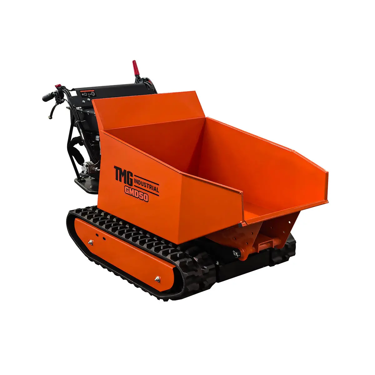 500 kg Tracked Dumper, Hydraulic Tipping, 196cc 6.5 HP Gas Engine, 3-Speed Transmission, TMG-GMD50 - Image 17