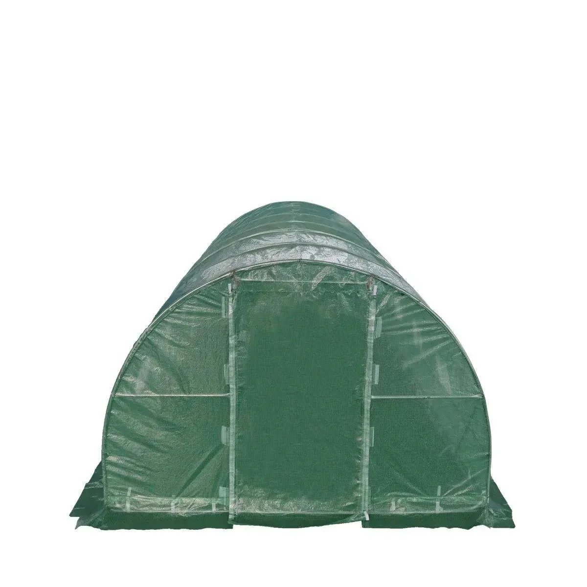 3 x 6 m Tunnel Greenhouse Grow Tent with Ripstop Leno PE Cover, Roll-up Door and Windows, TMG-GH1020R - Image 6