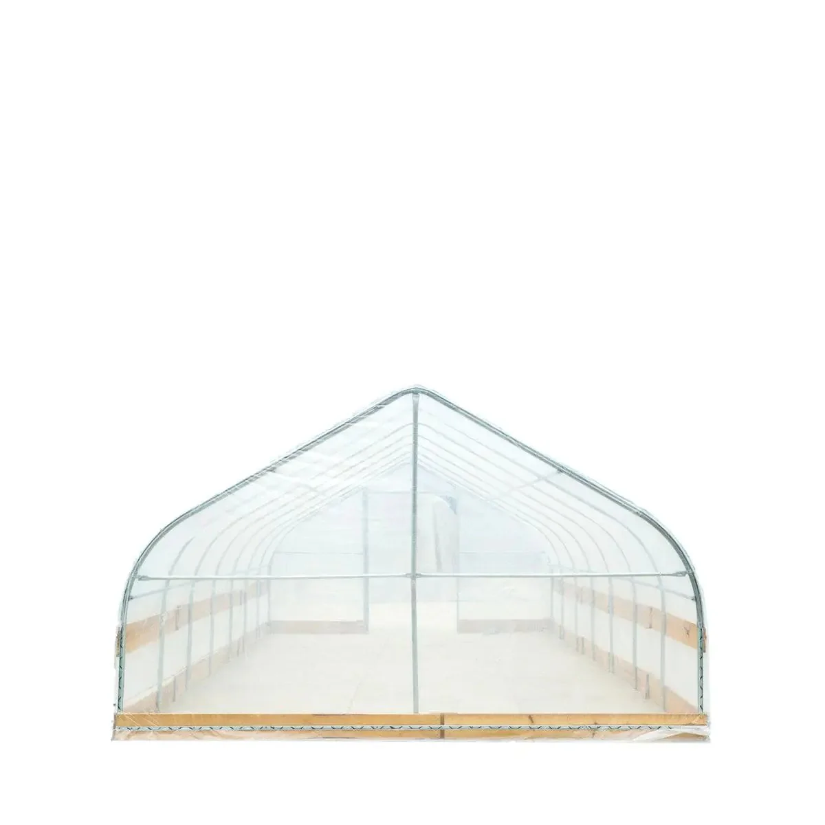 3.7 x 6.5 m Tunnel Greenhouse Grow Tent with 6 Mil Clear EVA Film, Roll-Up Sides, TMG-GH1220 - Image 5