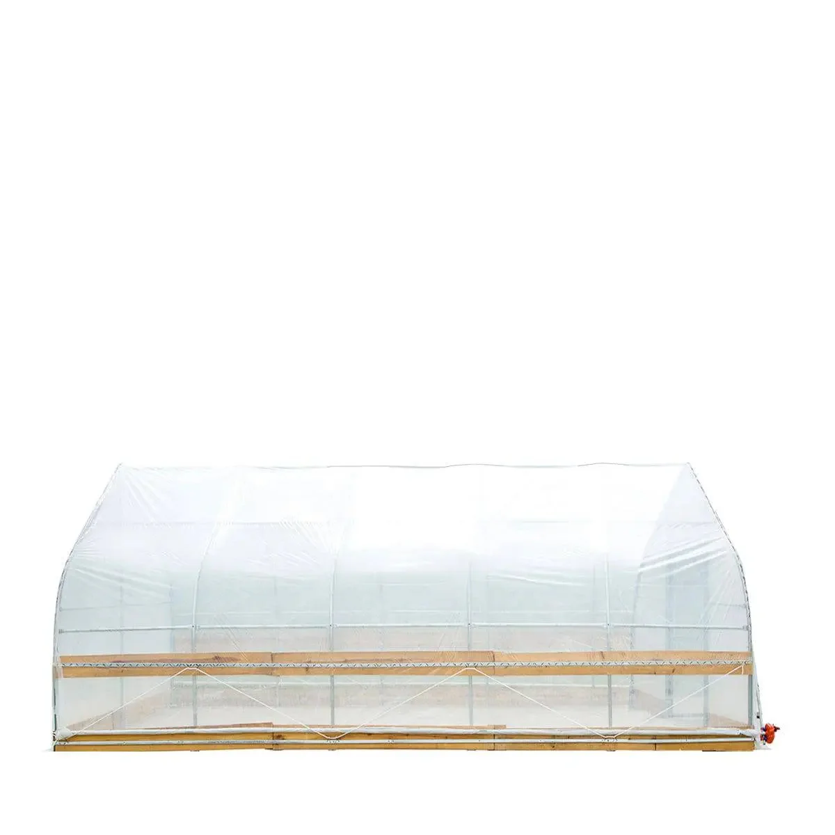 3.7 x 6.5 m Tunnel Greenhouse Grow Tent with 6 Mil Clear EVA Film, Roll-Up Sides, TMG-GH1220 - Image 9