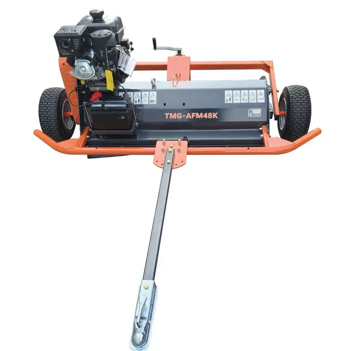 122 cm (48") ATV Flail Mower Slasher with 14 HP Kohler Engine and Tow-Behind Side Shift, TMG-AFM48K - Image 2