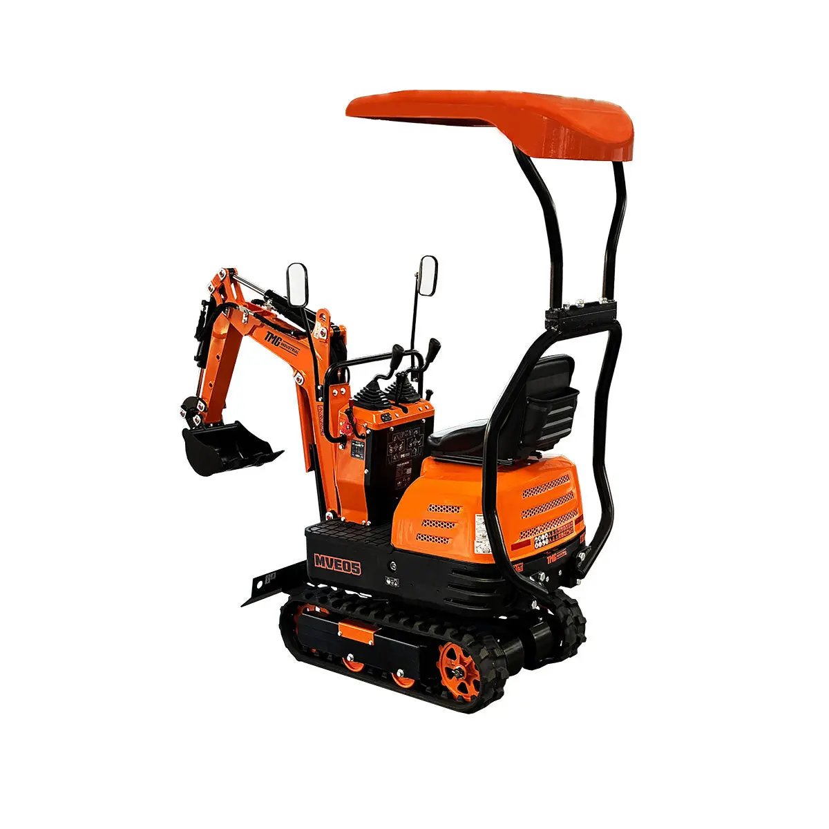 620 kg Mini Compact Excavator, 306cc/8.5 HP Gas Engine, 292 mm Bucket Width, 907 kg Digging Force, TMG-MVE05 - Image 13