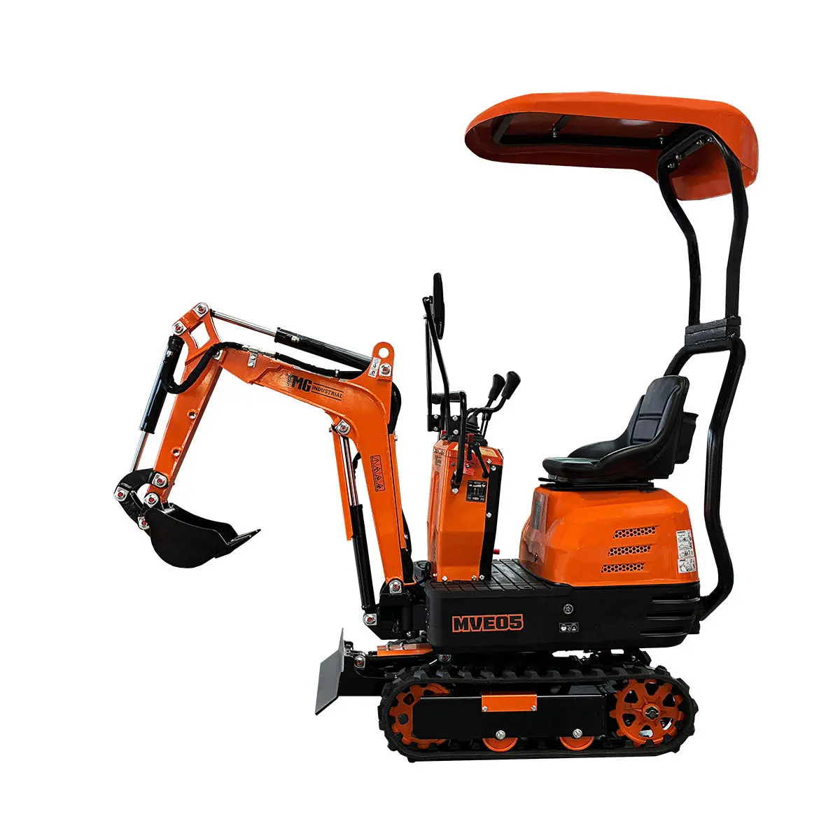 620 kg Mini Compact Excavator, 306cc/8.5 HP Gas Engine, 292 mm Bucket Width, 907 kg Digging Force, TMG-MVE05 - Image 14