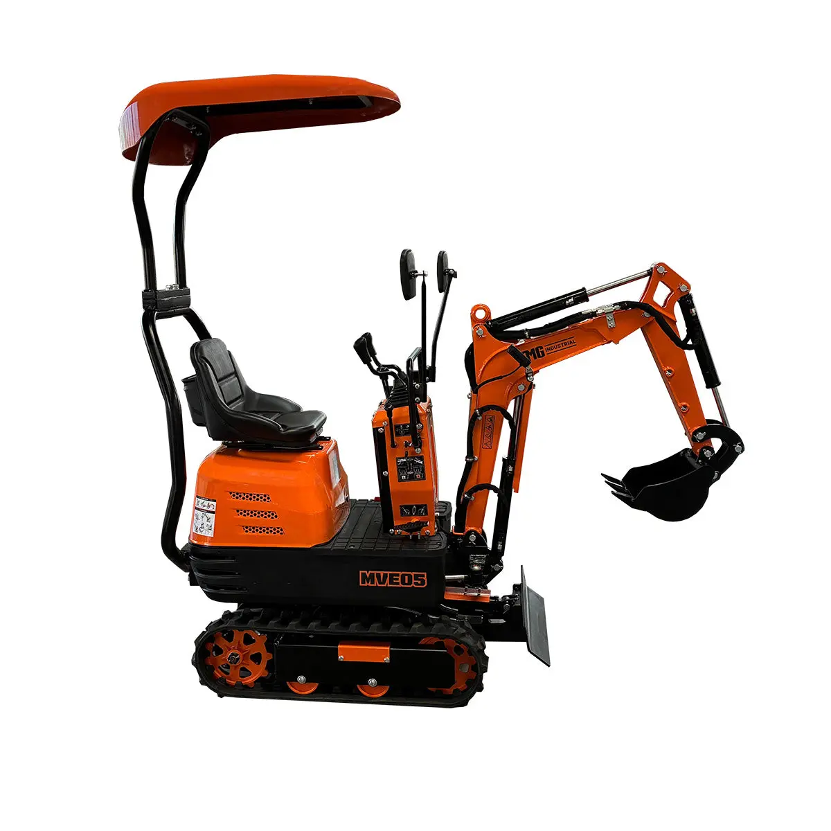 620 kg Mini Compact Excavator, 306cc/8.5 HP Gas Engine, 292 mm Bucket Width, 907 kg Digging Force, TMG-MVE05 - Image 16