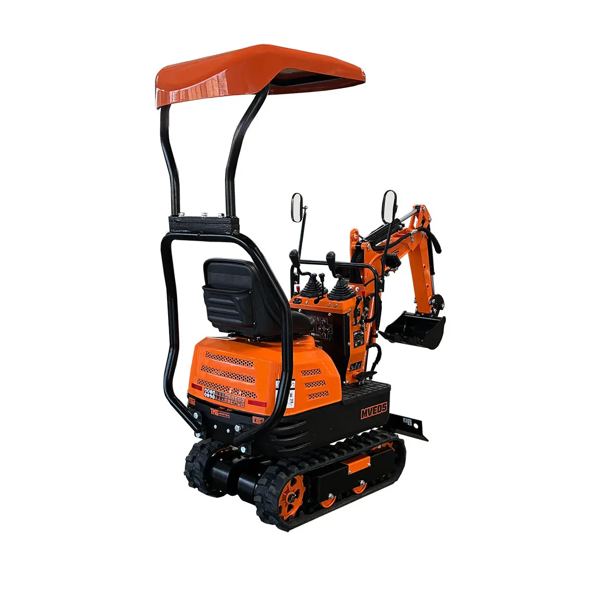 620 kg Mini Compact Excavator, 306cc/8.5 HP Gas Engine, 292 mm Bucket Width, 907 kg Digging Force, TMG-MVE05 - Image 17
