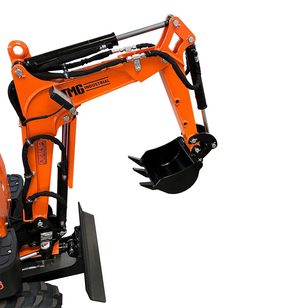 620 kg Mini Compact Excavator, 306cc/8.5 HP Gas Engine, 292 mm Bucket Width, 907 kg Digging Force, TMG-MVE05 - Image 19