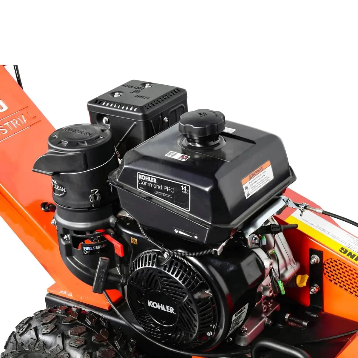 Kohler Powered Walk Behind Stump Grinder, 9 Carbide Teeth, 610 mm (24″) cutting capacity, 14 HP Engine, TMG-GSG9 - Image 10