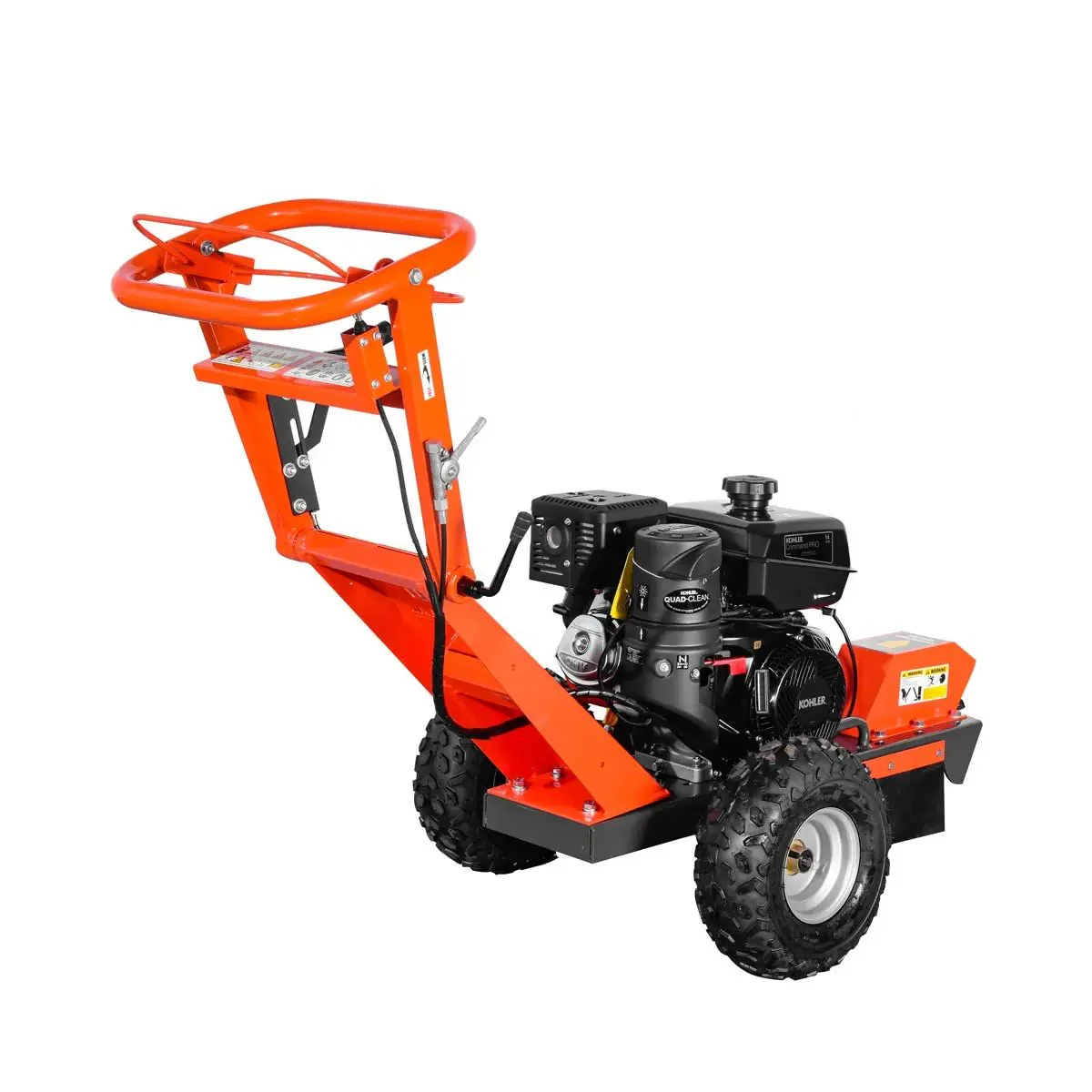Kohler Powered Walk Behind Stump Grinder, 9 Carbide Teeth, 610 mm (24″) cutting capacity, 14 HP Engine, TMG-GSG9 - Image 6