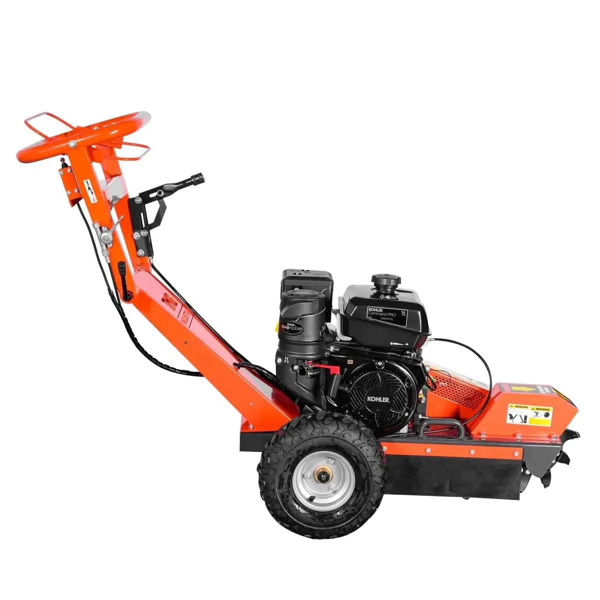 Kohler Powered Walk Behind Stump Grinder, 9 Carbide Teeth, 610 mm (24″) cutting capacity, 14 HP Engine, TMG-GSG9 - Image 7