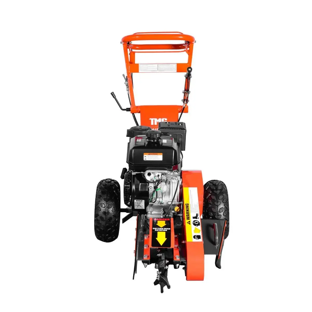 Kohler Powered Walk Behind Stump Grinder, 9 Carbide Teeth, 610 mm (24″) cutting capacity, 14 HP Engine, TMG-GSG9 - Image 9