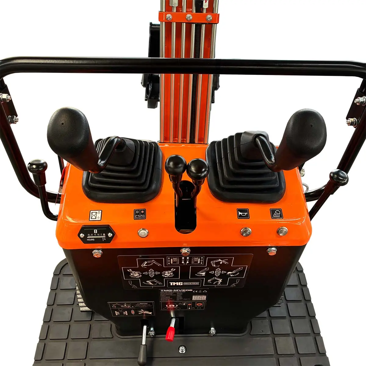 830 kg Mini Compact Excavator, 306cc/8.5 HP Gas Engine, 310 mm Bucket Width, 1179 kg Digging Force, TMG-MVE06 - Image 10