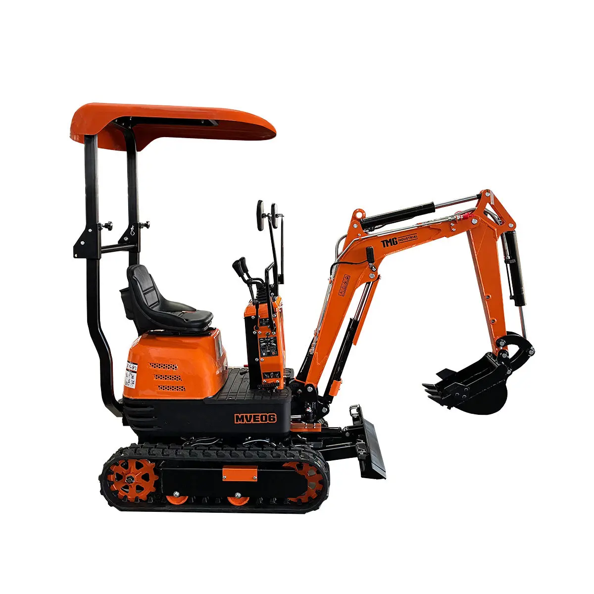 830 kg Mini Compact Excavator, 306cc/8.5 HP Gas Engine, 310 mm Bucket Width, 1179 kg Digging Force, TMG-MVE06 - Image 16