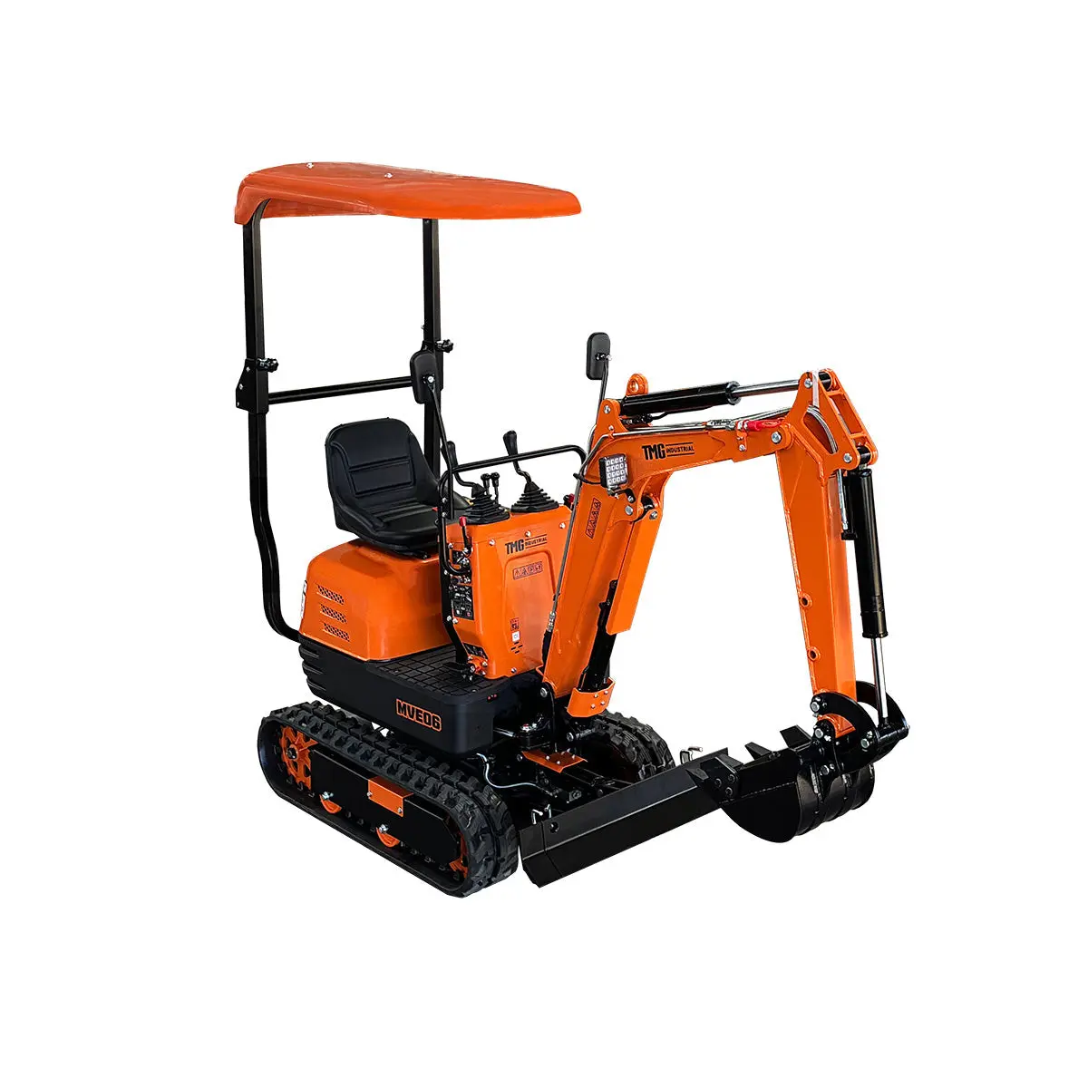 830 kg Mini Compact Excavator, 306cc/8.5 HP Gas Engine, 310 mm Bucket Width, 1179 kg Digging Force, TMG-MVE06 - Image 17
