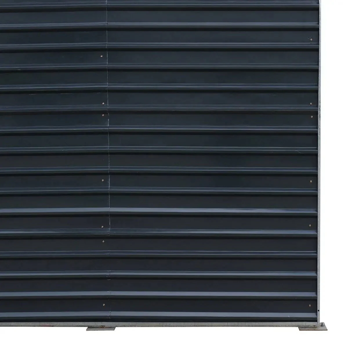 6 × 9 m Metal Shed Carport with 2.9 m Enclosed Sidewalls, 3.8 m Peak Height, TMG-MSC2030F - Image 12