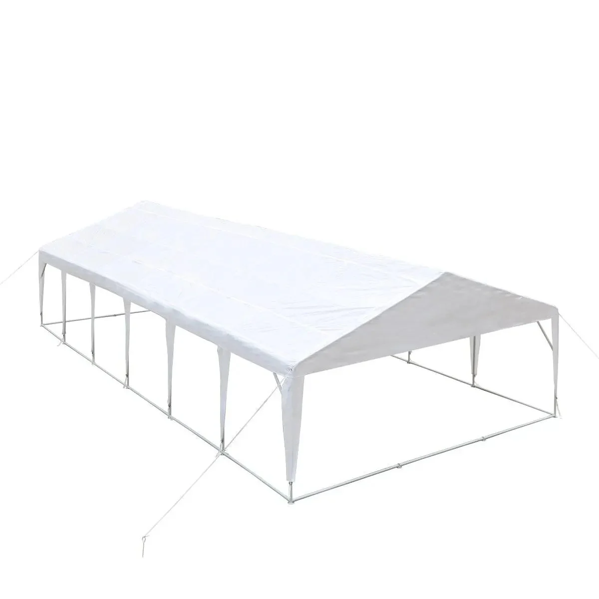 6 x 12 m Heavy-Duty Outdoor Party Tent with PE Tarpaulin Fabric, 2.0m Overhead Height, TMG-PT2040A - Image 10