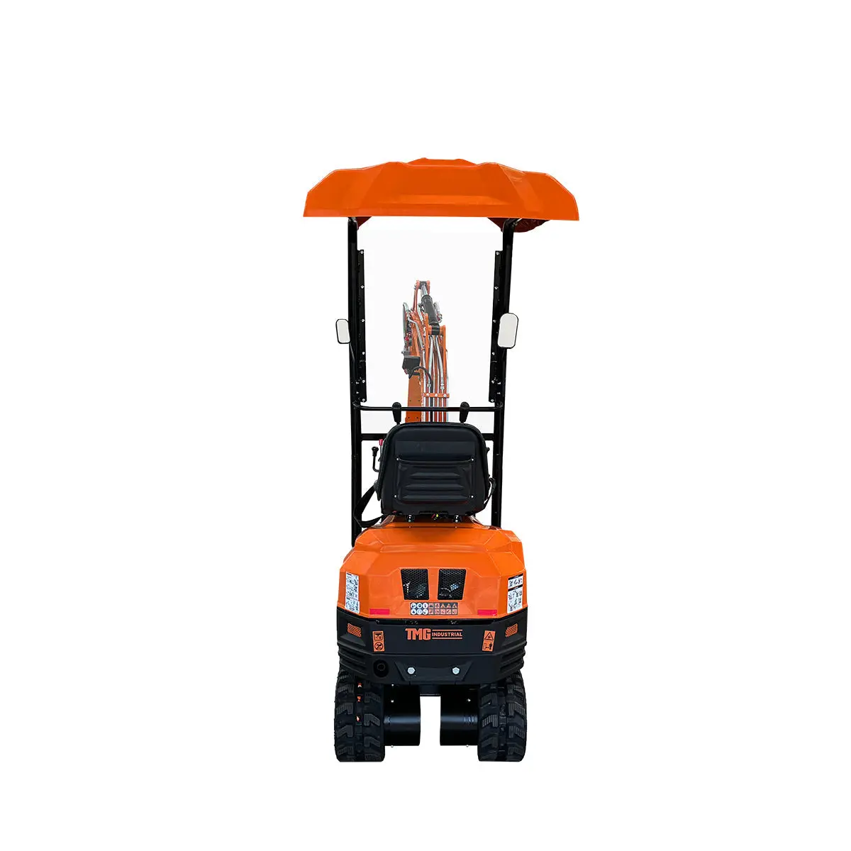 1000 kg Mini Compact Excavator, 420cc/14 HP Gas Engine, 350 mm Bucket Width, 1254 kg Digging Force, TMG-MVE07 - Image 20