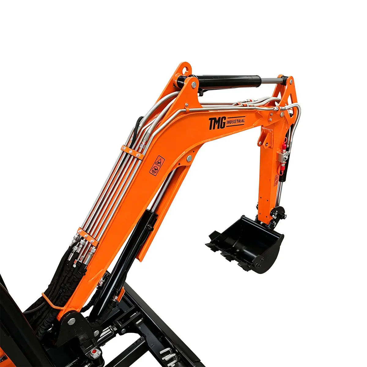 1000 kg Mini Compact Excavator, 420cc/14 HP Gas Engine, 350 mm Bucket Width, 1254 kg Digging Force, TMG-MVE07 - Image 21