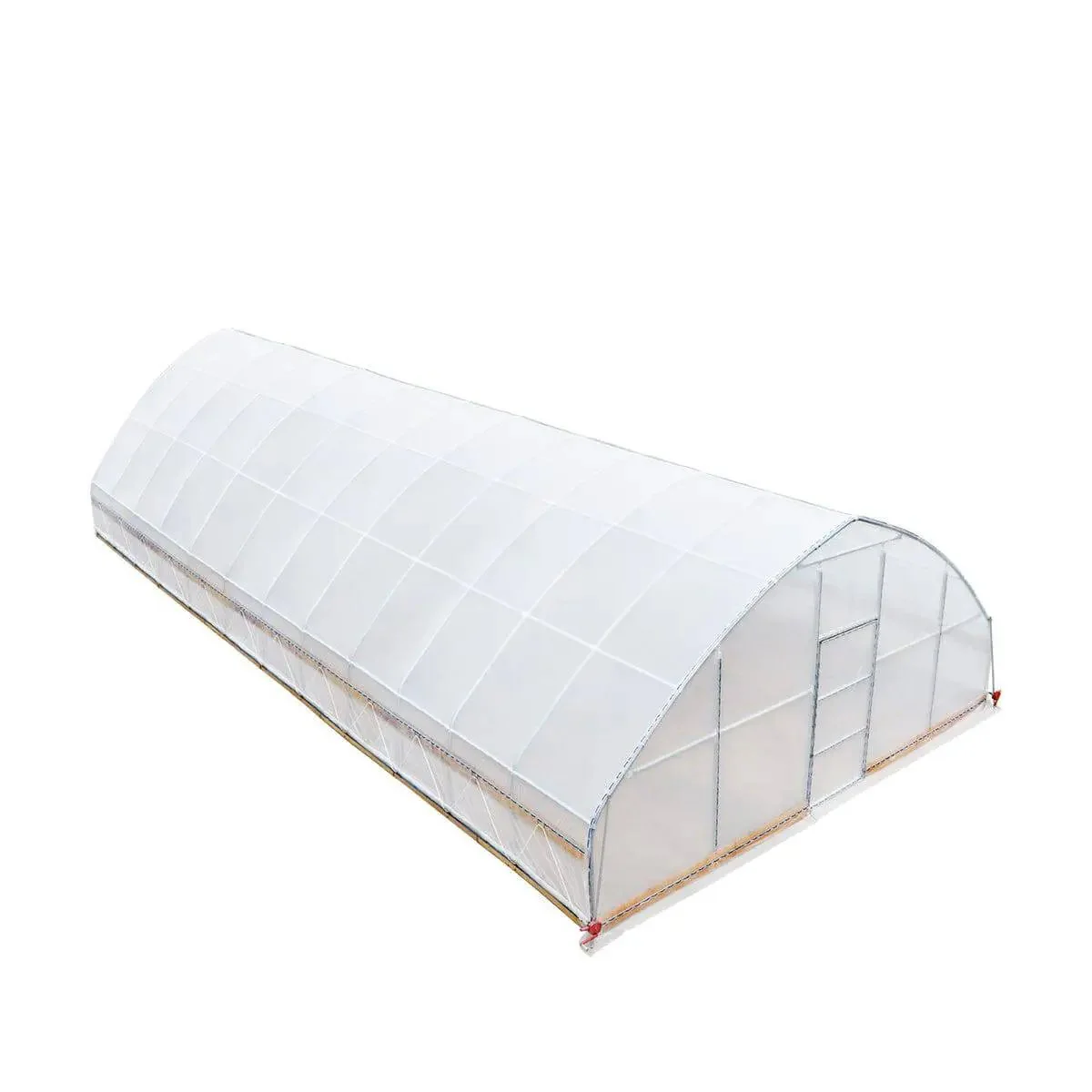 7.6 x 16 m Tunnel Greenhouse Grow Tent w/6 Mil Clear EVA Film, Roll-Up Sides, TMG-GH2550 - Image 11