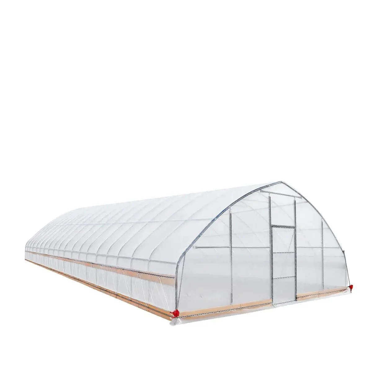 7.6 x 25 m Tunnel Greenhouse Grow Tent w/6 Mil Clear EVA Film, Roll-Up Sides, TMG-GH2580 - Image 3