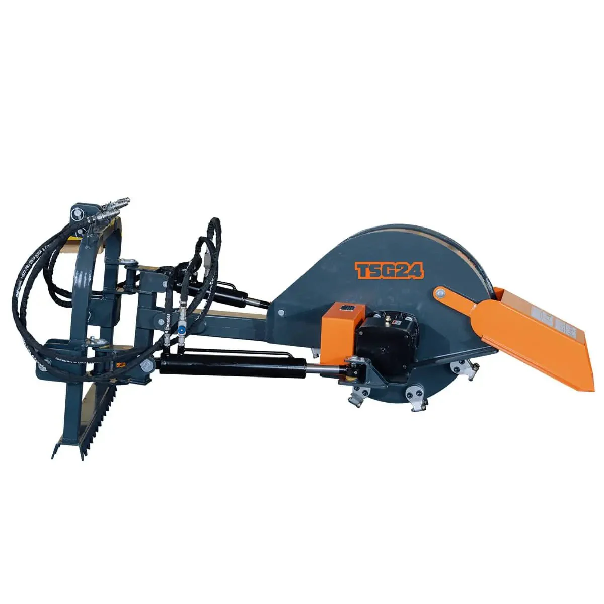 3‑Point PTO Stump Grinder, 20 - 60 HP Tractors, Category 1 and 2 Hitch, 40° Cutting Arc, TMG‑TSG24 - Image 2