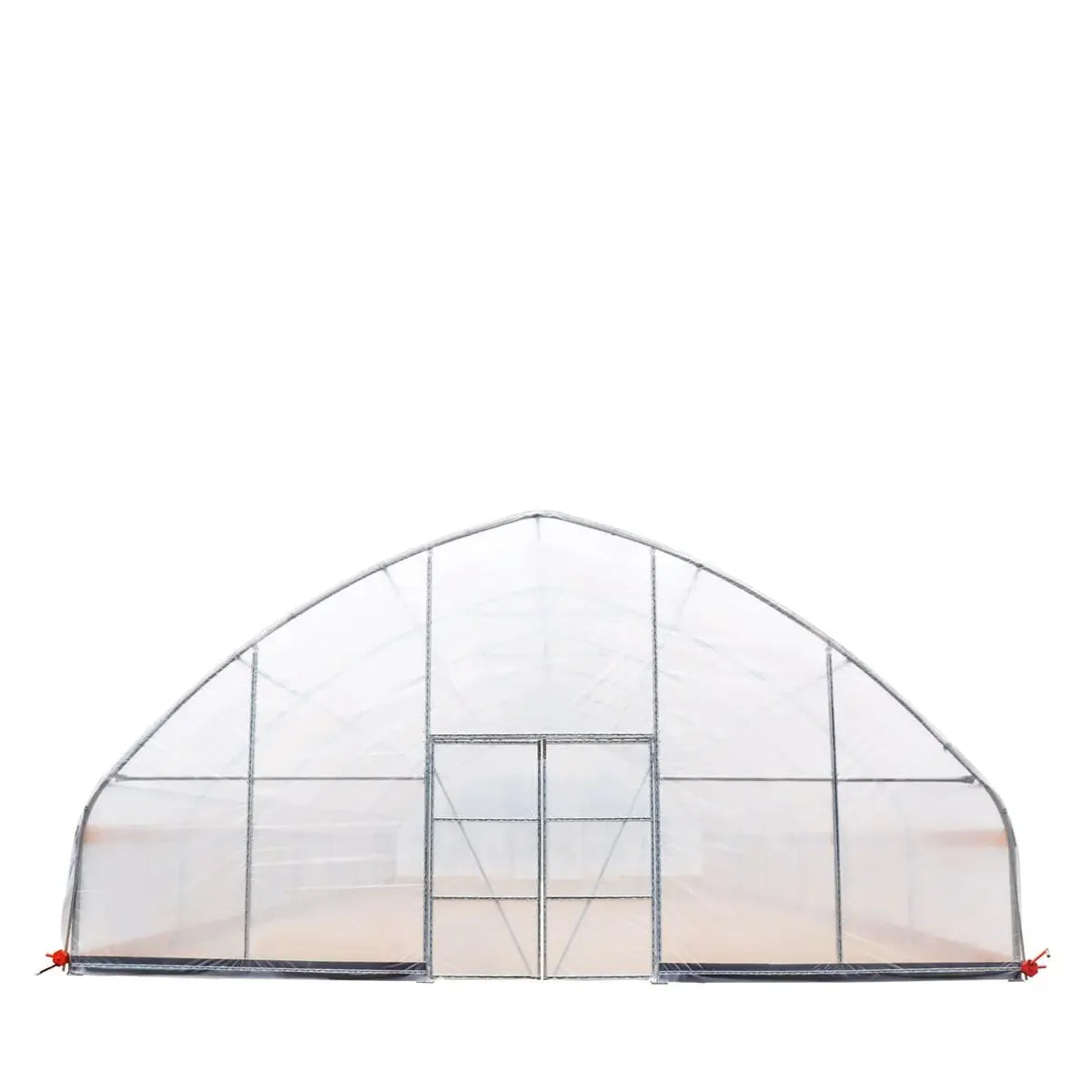 9 x 9 m Commercial Tunnel Greenhouse with 6 Mil Clear EVA Film, Roll-Up Sides, TMG-GH3030 - Image 2