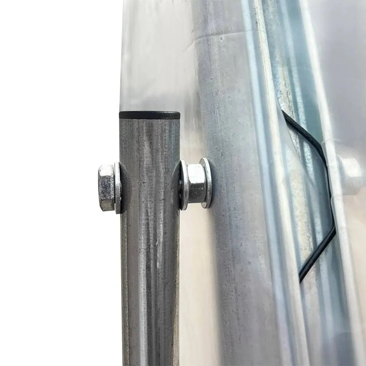 9 x 9 m Commercial Tunnel Greenhouse with 6 Mil Clear EVA Film, Roll-Up Sides, TMG-GH3030 - Image 25