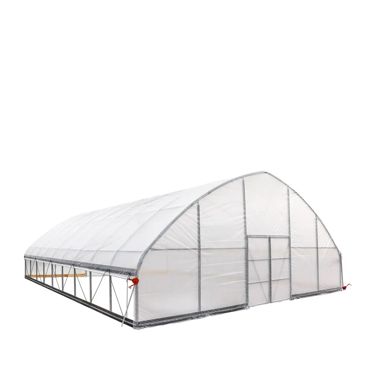 9 x 12 m Commercial Tunnel Greenhouse with 6 Mil Clear Poly Covers and Roll-Up Sides, TMG-GH3040-V2 (Previously GH3040) - Image 7