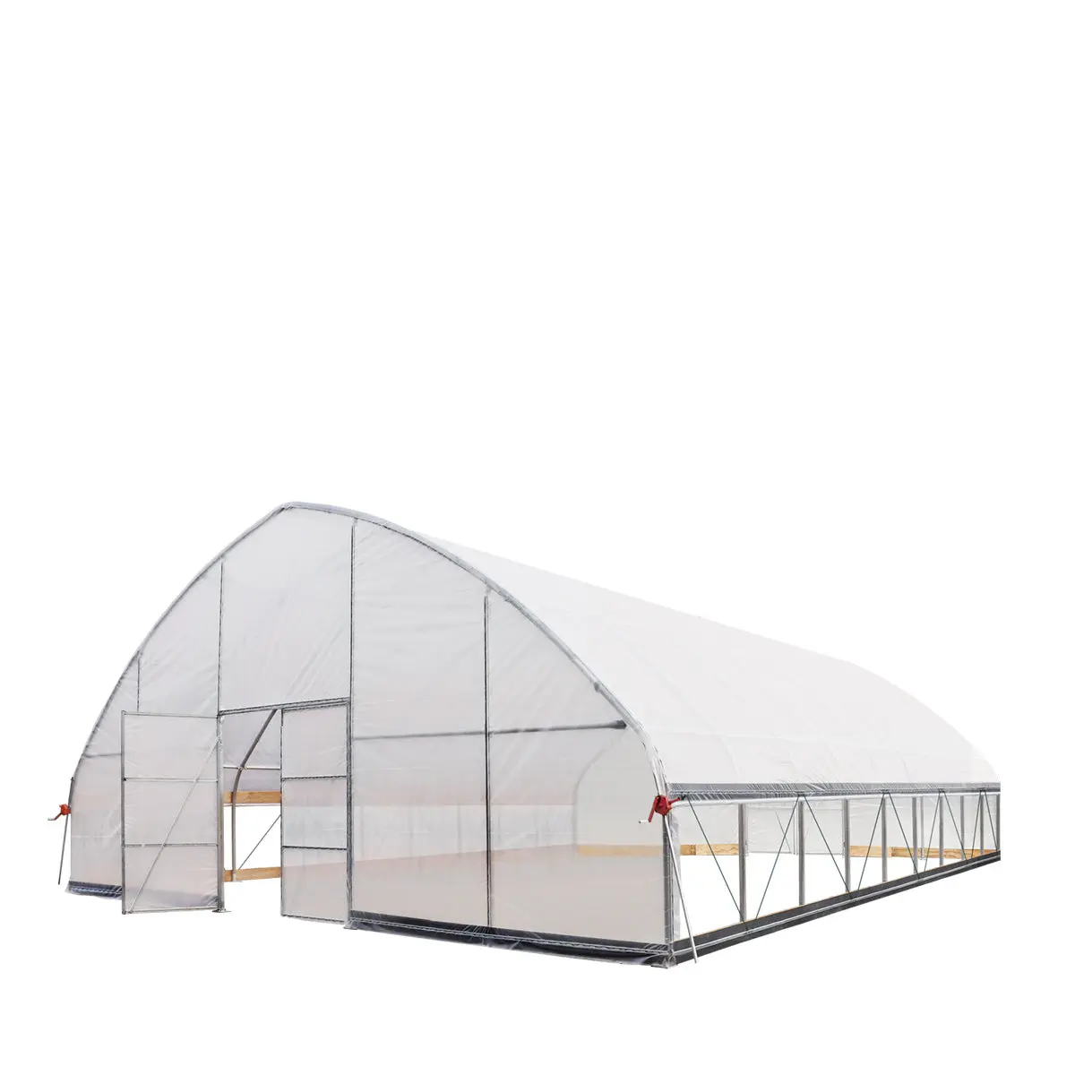 9 x 12 m Commercial Tunnel Greenhouse with 6 Mil Clear Poly Covers and Roll-Up Sides, TMG-GH3040-V2 (Previously GH3040) - Image 8