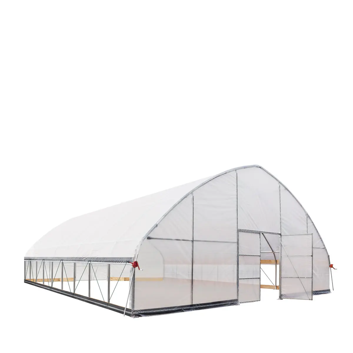 9 x 12 m Commercial Tunnel Greenhouse with 6 Mil Clear Poly Covers and Roll-Up Sides, TMG-GH3040-V2 (Previously GH3040) - Image 9
