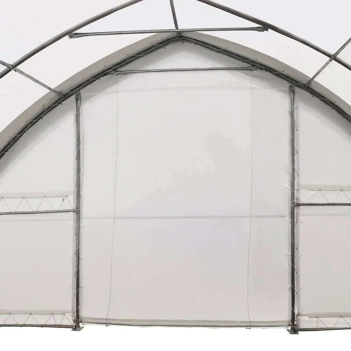 9x12 m Peak Ceiling Storage Shelter with Heavy-Duty PVC Cover, TMG-ST3040V - Image 8