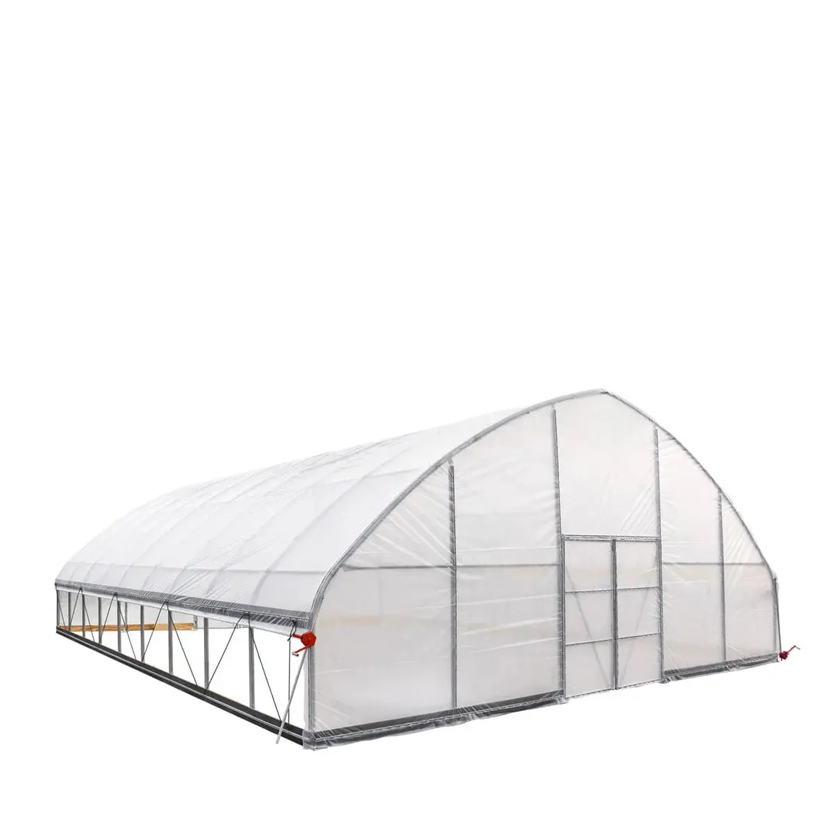 9 x 12 m Commercial Tunnel Greenhouse with 6 Mil Clear EVA Film, Roll-Up Sides, TMG-GH3040 - Image 7