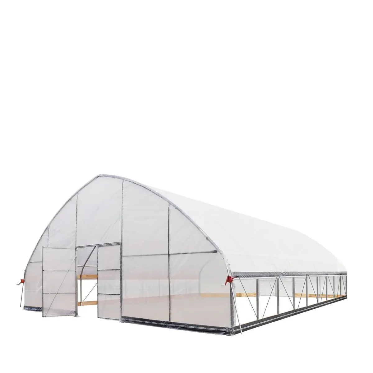 9 x 12 m Commercial Tunnel Greenhouse with 6 Mil Clear EVA Film, Roll-Up Sides, TMG-GH3040 - Image 8