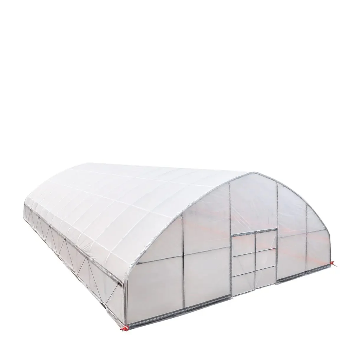 9 x 16 m Commercial Tunnel Greenhouse with 6 Mil Clear EVA Film, Roll-Up Sides, TMG-GH3050 - Image 12