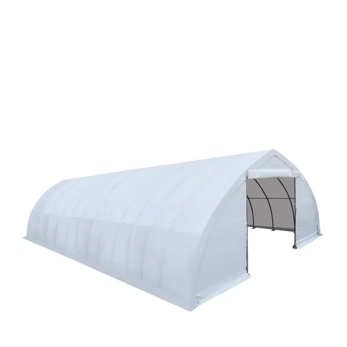 9x18m Peak Ceiling Storage Shelter with Heavy-Duty PVC Cover, TMG-ST3060V - Image 7