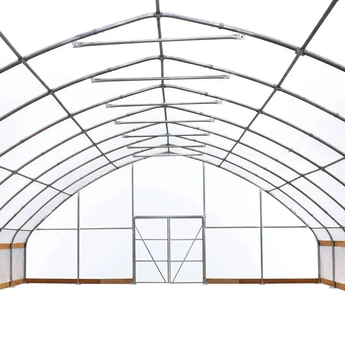 9 x 18 m Commercial Tunnel Greenhouse with 6 Mil Clear EVA Film, Roll-Up Sides, TMG-GH3060 - Image 21
