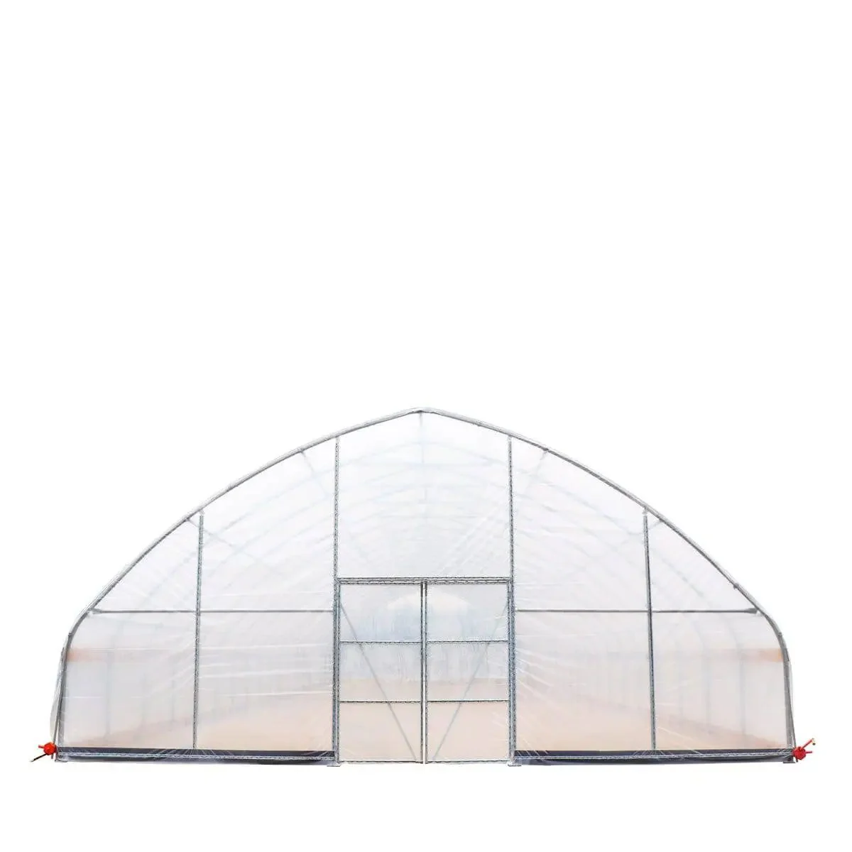 9 x 25 m Commercial Tunnel Greenhouse with 6 Mil Clear EVA Film, Roll-Up Sides, TMG-GH3080 - Image 2