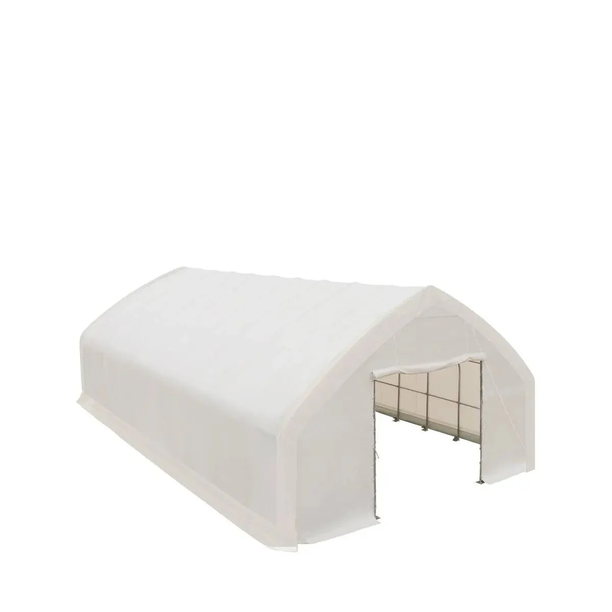 9 x 15 m Straight Wall Peak Ceiling Storage Shelter with PVC Cover, TMG-ST3050V - Image 10