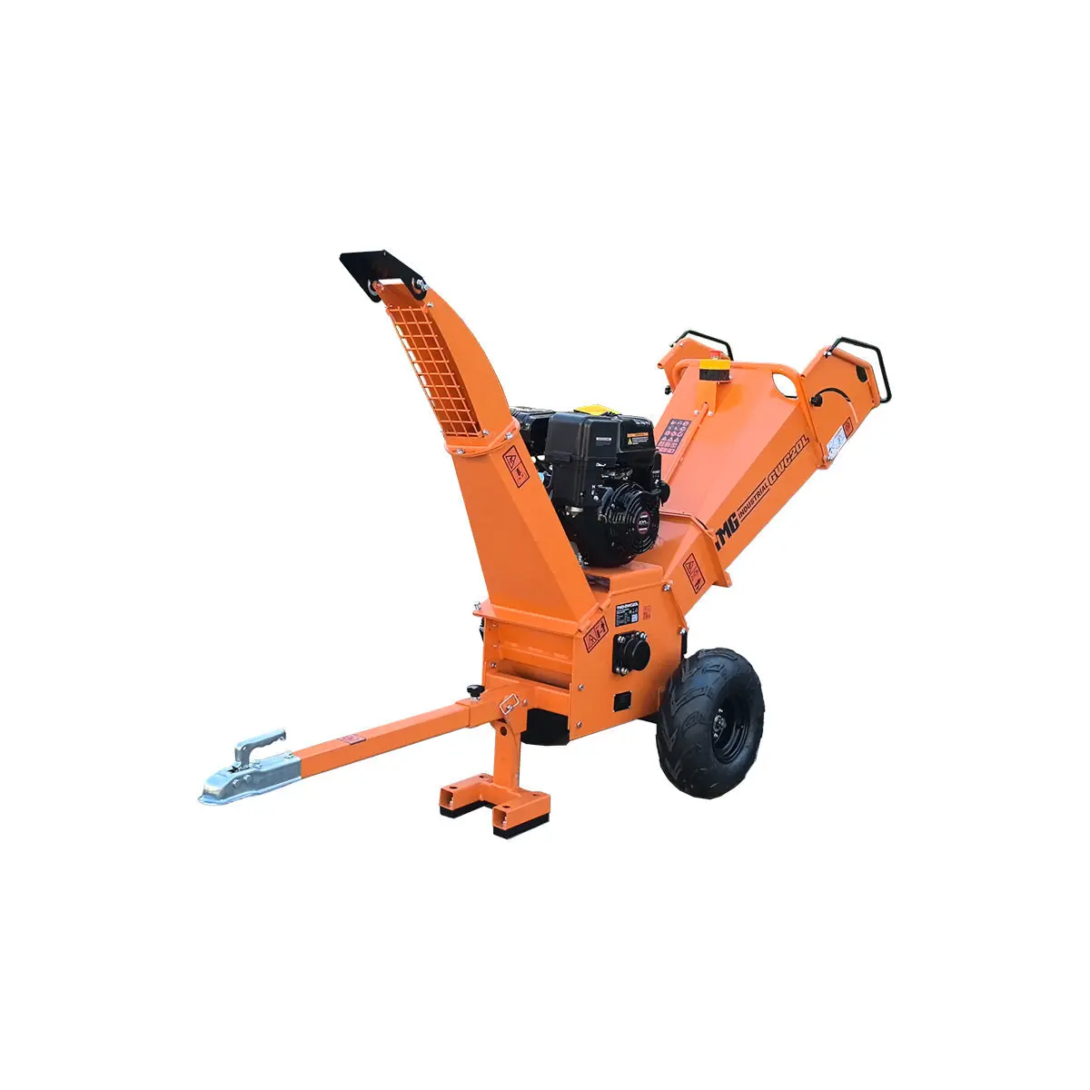 120 mm Wood Chipper with 14 HP Gas Engine, Electric Start, 50 mm Hitch Tow-Behind, TMG-GWC20L - Image 16