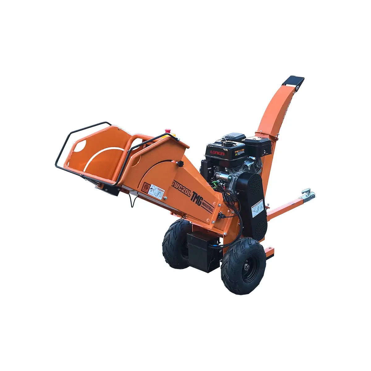 120 mm Wood Chipper with 14 HP Gas Engine, Electric Start, 50 mm Hitch Tow-Behind, TMG-GWC20L - Image 17