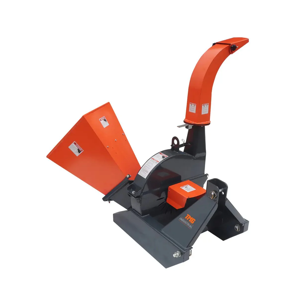 3-Point Hitch Wood Chipper, 10 cm (4″) Chipping Capacity, 540 RPM PTO Shaft, TMG-WC42 - Image 10