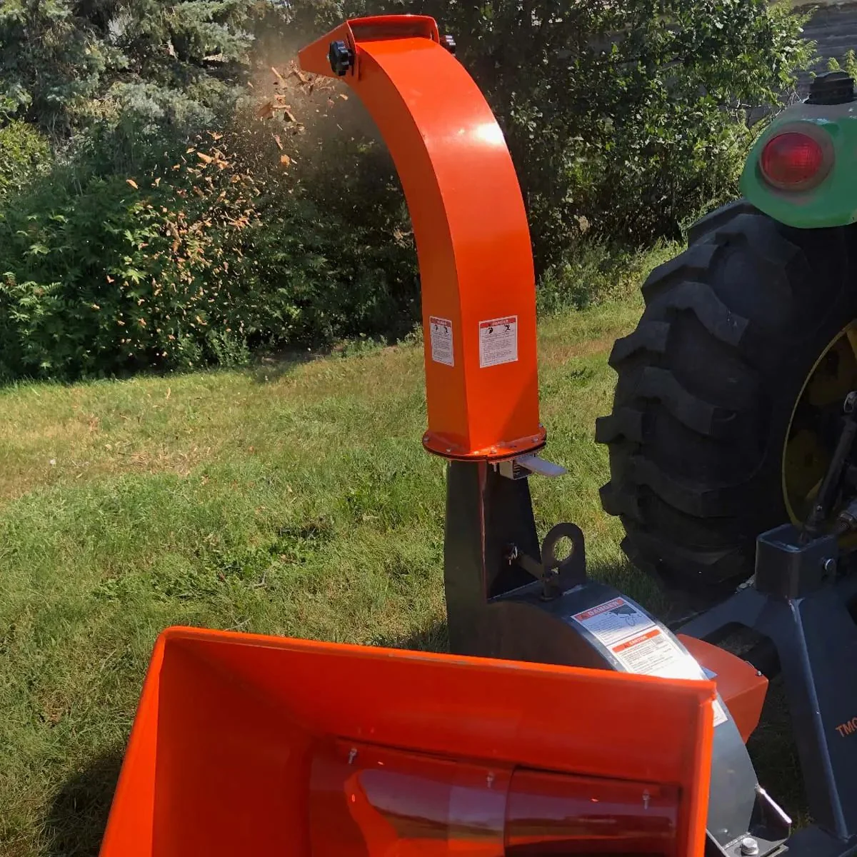 3-Point Hitch Wood Chipper, 10 cm (4″) Chipping Capacity, 540 RPM PTO Shaft, TMG-WC42 - Image 3