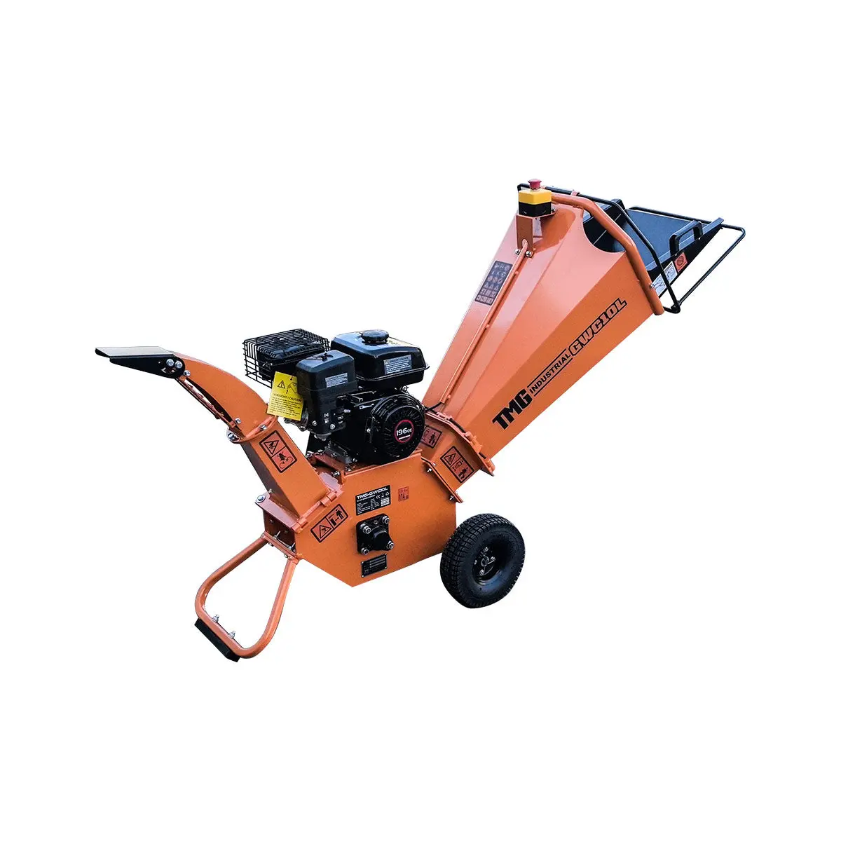 100 mm Wood Chipper with 6.5 HP Gas Engine, 150 mm Reversible Blades, 240 mm Rotor, TMG-GWC10L - Image 17