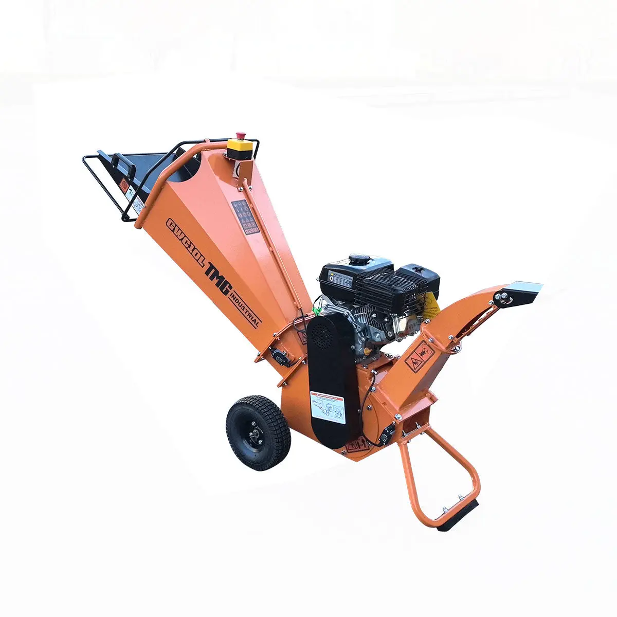 100 mm Wood Chipper with 6.5 HP Gas Engine, 150 mm Reversible Blades, 240 mm Rotor, TMG-GWC10L - Image 3