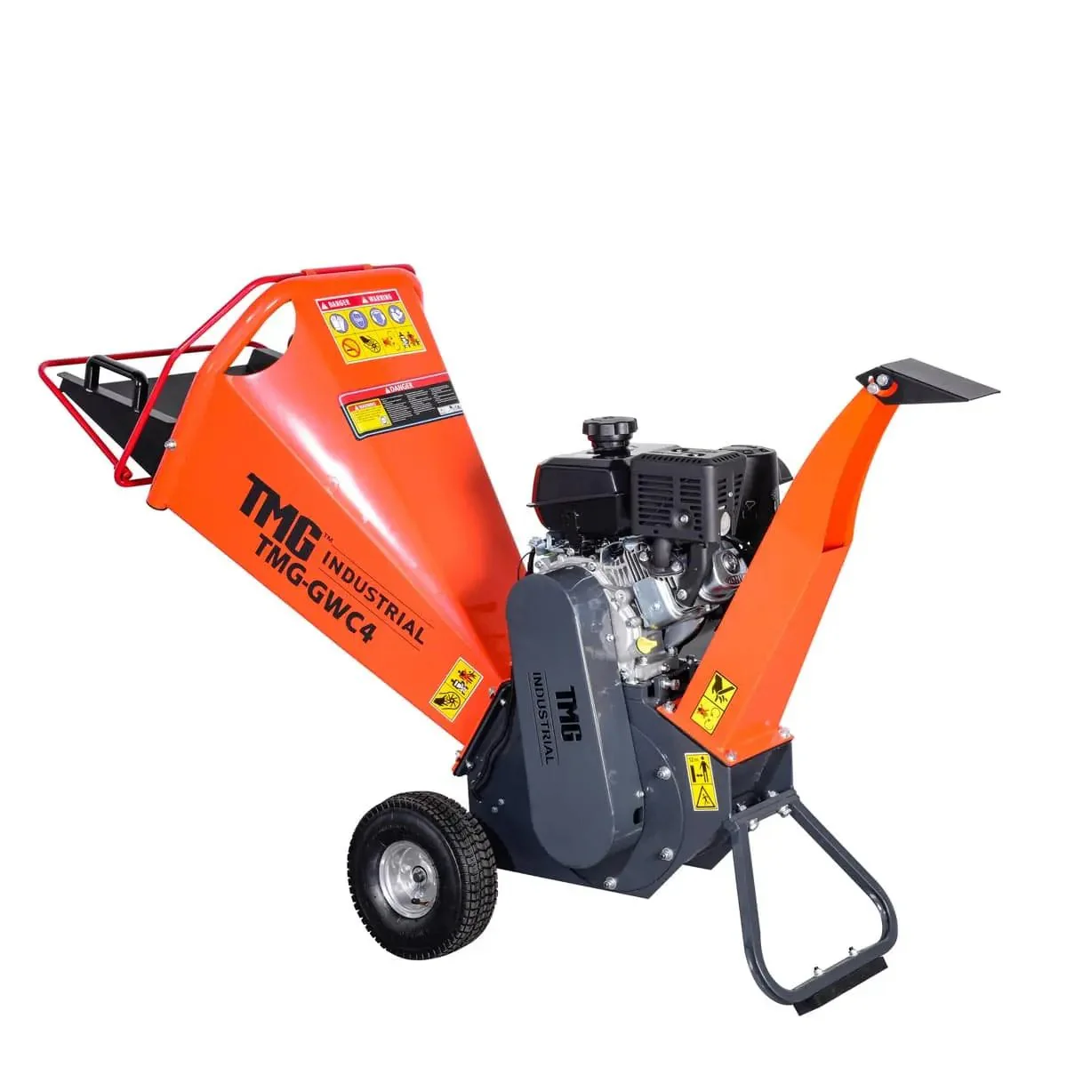 TMG Heavy Series™ 100 mm Wood Chipper with 7 HP Kohler Gas Engine and 152mm Reversible Blades, TMG-GWC4 - Image 3