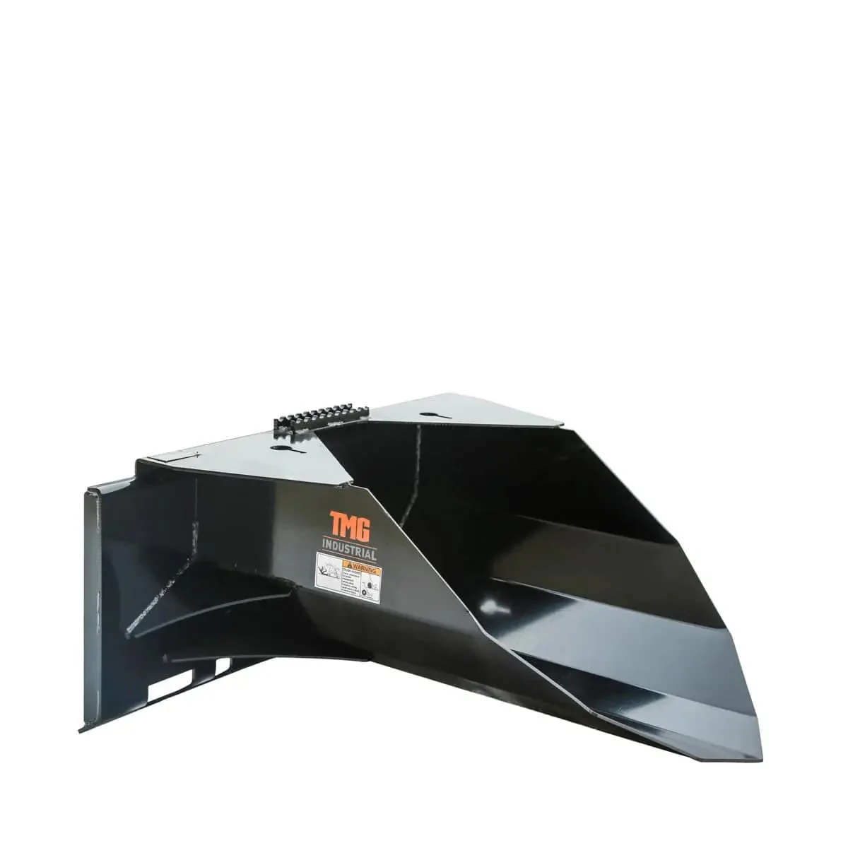 1067 mm (42″) Heavy Duty Skid Steer Tree Scoop, 680 kg (1500 lb) Capacity, Chain Slot Tie Downs, TMG-TS42 - Image 10