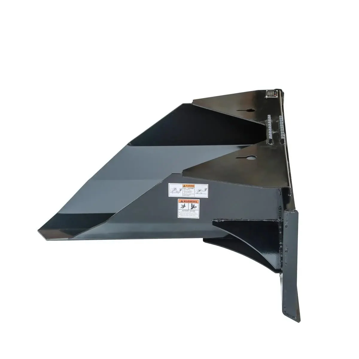 1067 mm (42″) Heavy Duty Skid Steer Tree Scoop, 680 kg (1500 lb) Capacity, Chain Slot Tie Downs, TMG-TS42 - Image 2