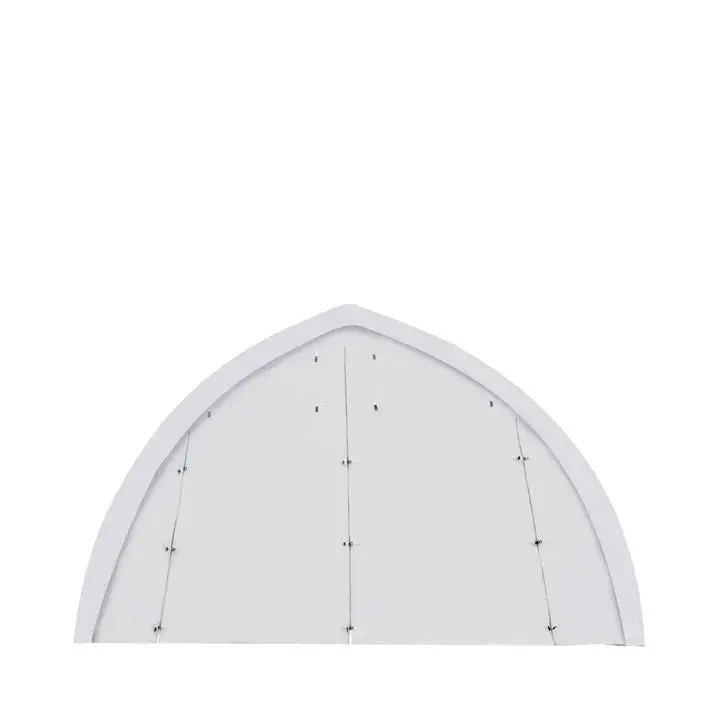 6.1 m x 9.1 m (20' x 30') Arch Wall Peak Ceiling Storage Shelter with Heavy Duty 576 gsm (17 oz) PVC Cover & Drive Through Doors, TMG-ST2032PV (Previously ST2031PV) - Image 16
