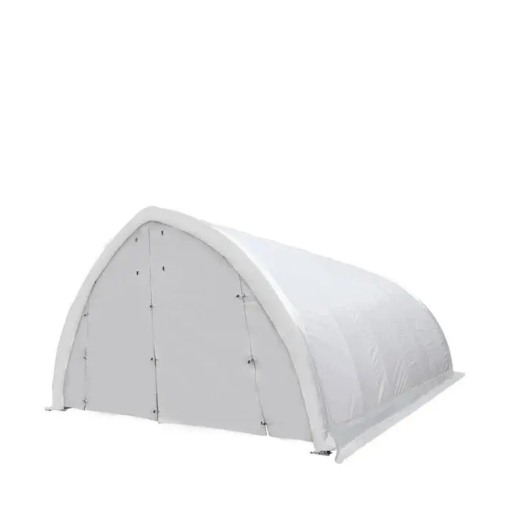 6.1 m x 9.1 m (20' x 30') Arch Wall Peak Ceiling Storage Shelter with Heavy Duty 576 gsm (17 oz) PVC Cover & Drive Through Doors, TMG-ST2032PV (Previously ST2031PV) - Image 17