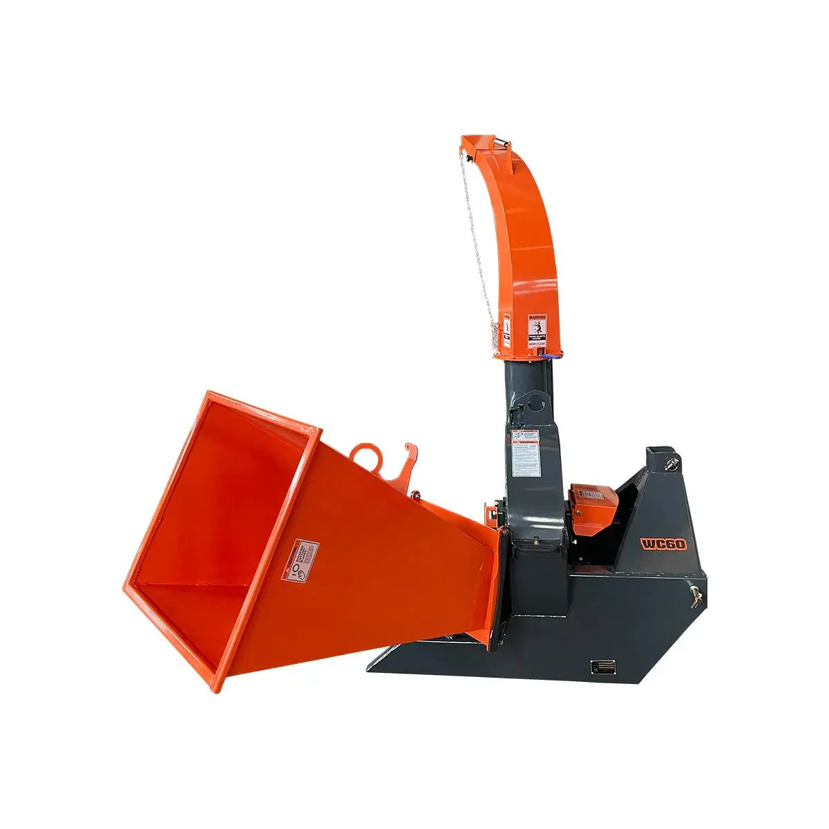 3-Point Hitch Wood Chipper, 150 mm (6″) Capacity, 360° Swiveling Chute, TMG-WC60 - Image 5