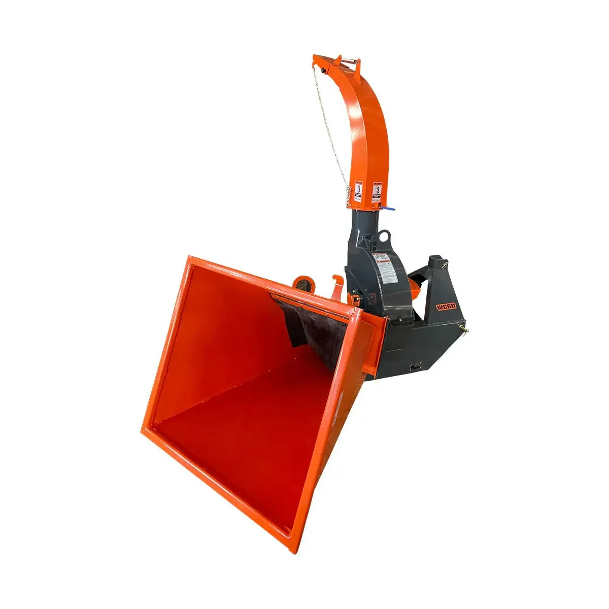 3-Point Hitch Wood Chipper, 150 mm (6″) Capacity, 360° Swiveling Chute, TMG-WC60 - Image 7